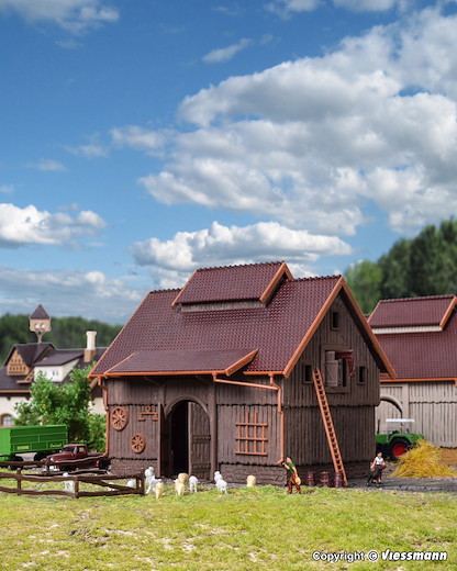 N Schäferei mit Schafherde