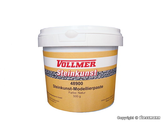 Steinkunst, Modellierpaste