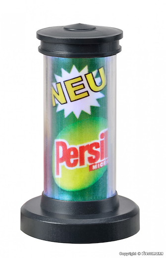 H0 Drehende Litfaßsäule