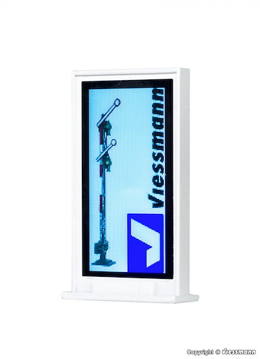 H0 LCD Werbetafel, einseitig