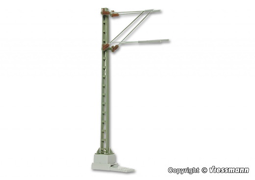 H0 Streckenmast/Doppelausleg.