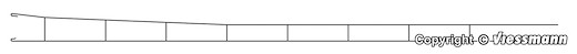 H0 Fahrdr. z. Abspannen 3 St.