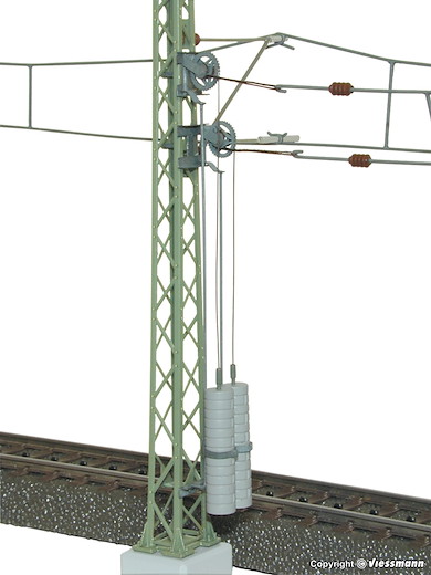 H0 Radspannwerk + Abspannm.
