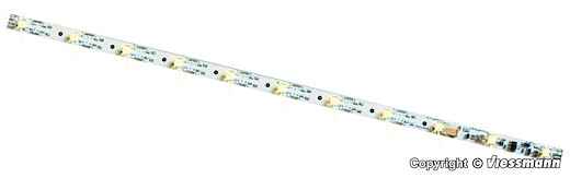 H0 Waggon-Innenbel. 11 LED ww