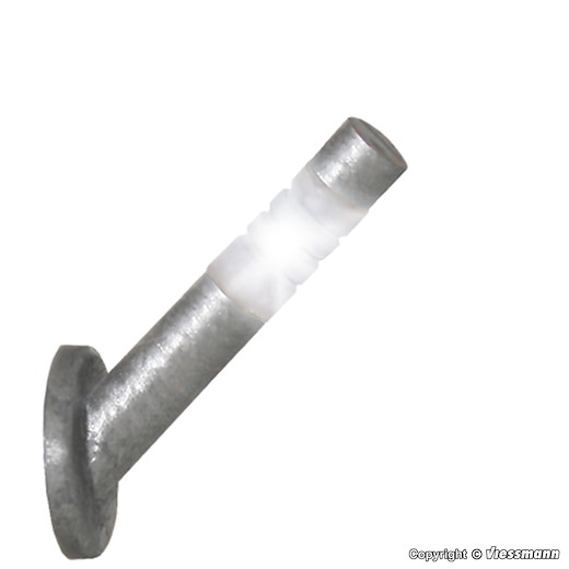 H0 Wandleuchte Edel. LED weiss