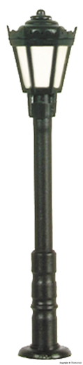 N Parklaterne schwarz, LED