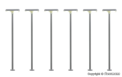 H0 Bahnsteigl., 2 LED 5+1