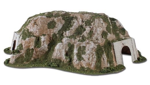 N Scale Curve Tunnel