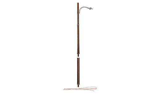 O WOODEN POLE