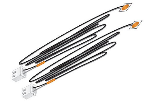 Blue Stick-on LED Lights