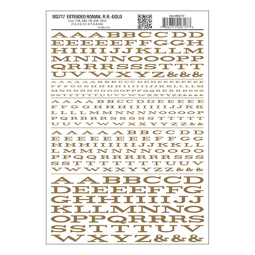 Buchstaben, ausgedehnt,  gold