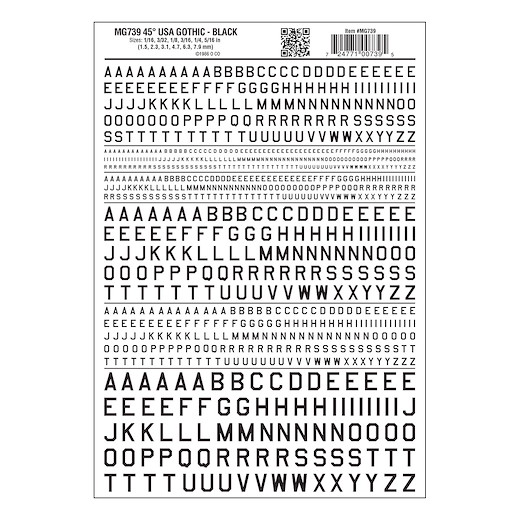 Buchstaben, amerikanischer Typ, schwarz