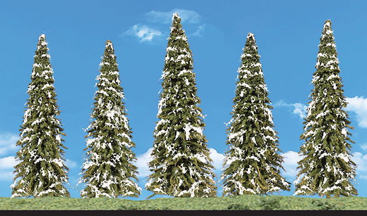 2 "-3 1/2" Snow Dusted 5/Pk