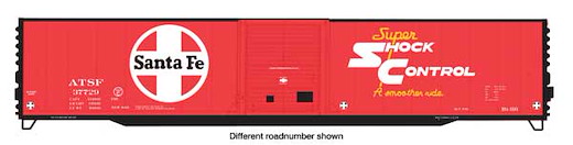 60' Aut Pt Bx ATSF #37747