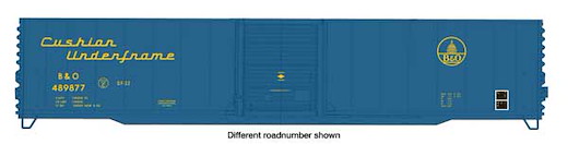 60' Aut Pt Bx B&O #489894