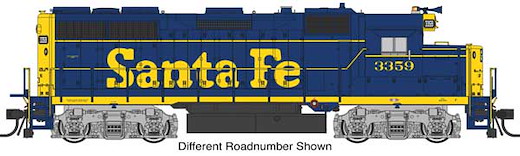 GP35 DC ATSF #3373