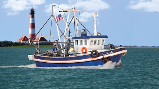 Modern Fishing Boat Kit
