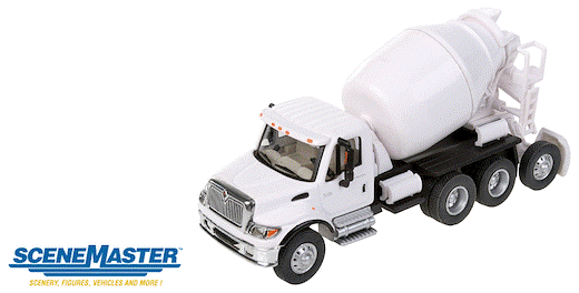 Intl 7600 3-Ax Cement Wht
