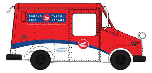 LLV Mail Truck CanPost Md