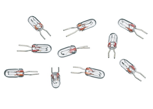 Glühlampe 19V/70mA BI-PIN 10
