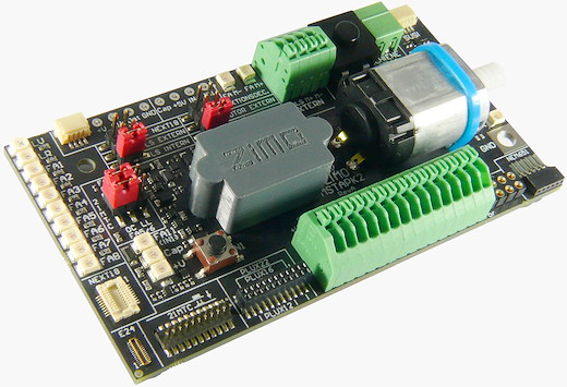 Test- und Anschlussplatine für MS-,MN, MX- Decoder kleine Spurweiten