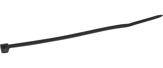Kabelbinder 2.5 x 98mm - schwarz (100er Pack)