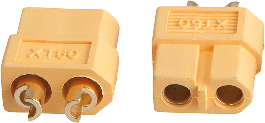 XT60 Stecker weiblich Gelb