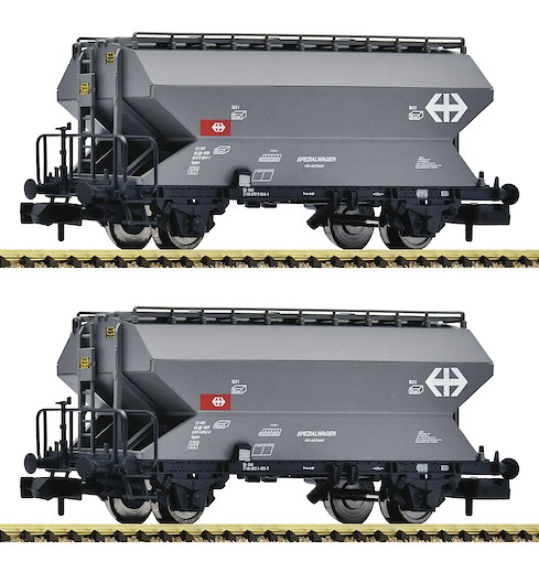 2-tlg. Set: Getreidesilowagen, SBB