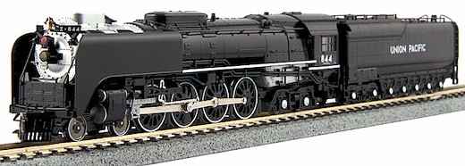 Class FEF-3 4-8-4  Union Pacific #844 (Excursion Scheme, black, graphite, white) , UP