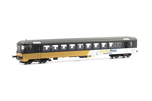 BLS Steuerwagen Bt 955, Golden Pass, Flügeltüren, Ep.VI