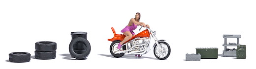 Action Set: Biker Model