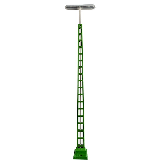 DB Gittermastlampe, grün