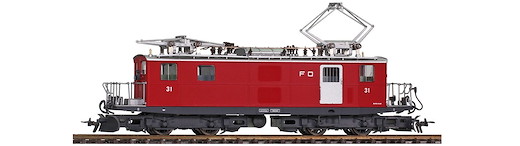 FO HGe 4/4 I 31 Zahnradlok-Oldtimer mit Sound