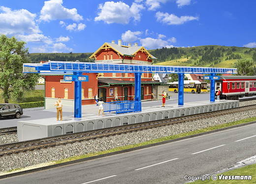 H0 Moderner Bahnsteig für C-G