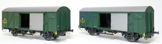 2er-Set SBB CFF Zk PTT Grün