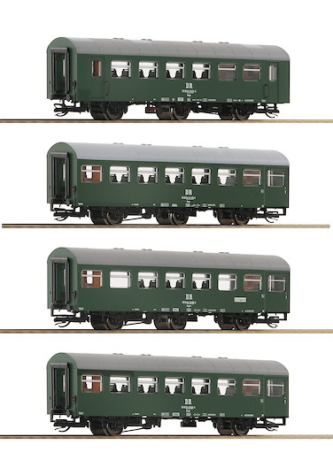 4-tlg Set 1: Rekowagen, DR