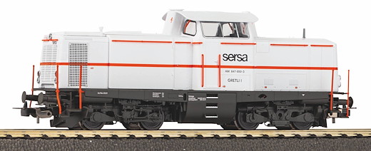 Sound-Diesellok Am 847 Sersa V Wechselstromversion, inkl. PIKO Sound-Decoder, Privatbahn