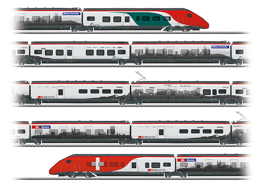 Hochgeschwindigkeits-Triebzug RABe 501 Giruno, SBB