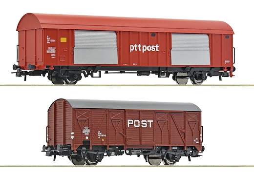 2-tlg. Set: Postwagen, NS