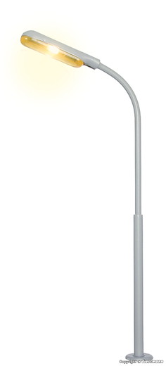 H0 Peitschenleuchte, LED gelb
