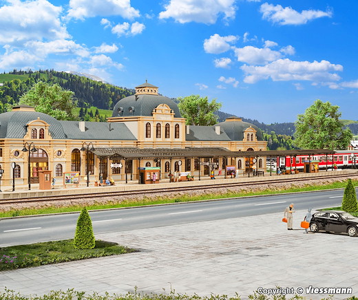 H0 Bahnsteig Baden