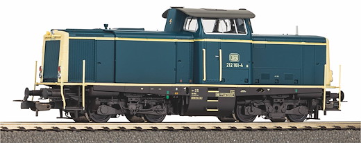 Sound-Diesellok BR 212 DB IV, inkl. PIKO Sound-Decoder