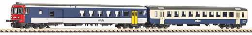 N 2er Set EW I 1./2. Klasse + Steuerwagen BDt BLS V, Privatbahn