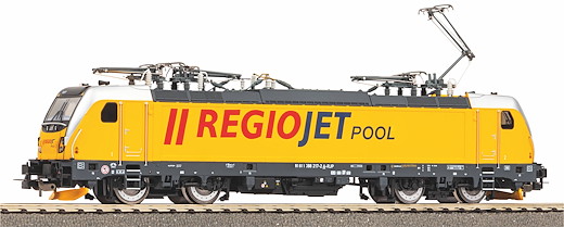 Sound-E-Lok BR 388 Regiojet VI Wechselstromversion, inkl. PIKO Sound-Decoder, Privatbahn