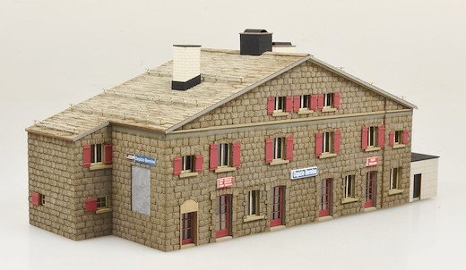 Bausatz Bahnhof "Ospizio Bernina" Rhätische Bahn
