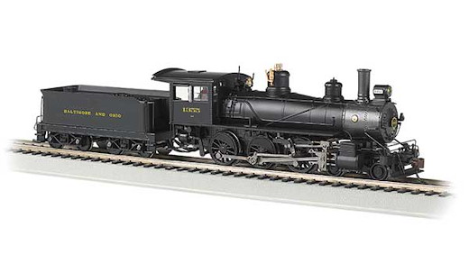 4-6-0 Steam DCC B&O 1355
