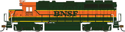 GP40 Diesel DCC BNSF 3016