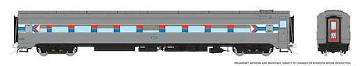 Coach AMTRAK 6443