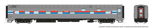 Dup Sleeper AMTRAK 2401