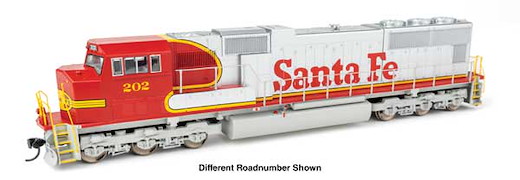 SD75M DCC ATSF #202